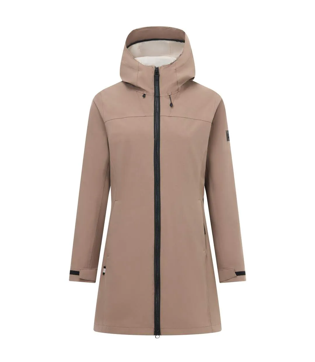 Womens/ladies Denbury 3 In 1 Jacket Mocha Light Vanilla Regatta-2