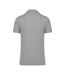 Mens Pique Polo Shirt Moon Grey Heather Native Spirit-2