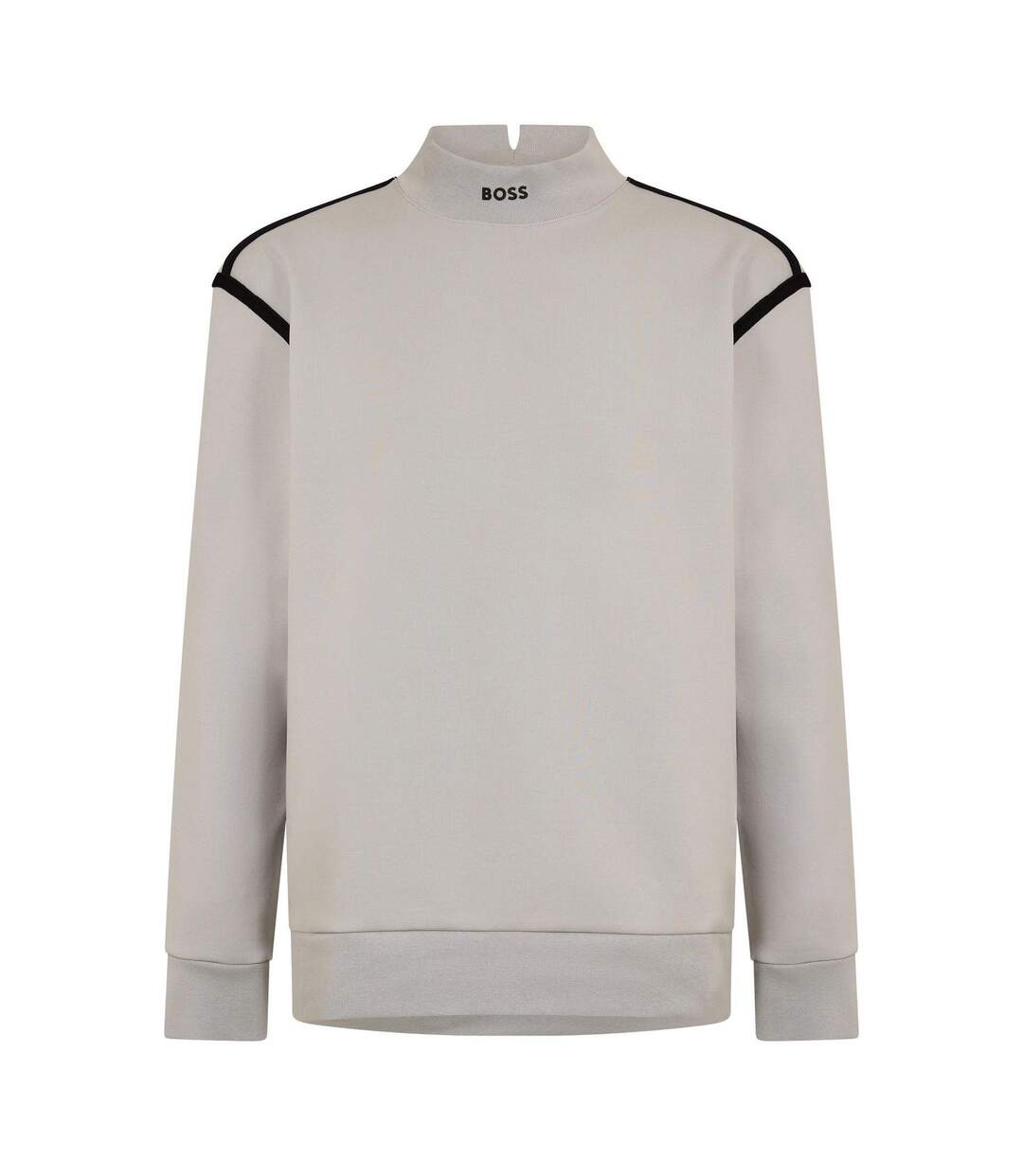 Sweat Manches Longues Silas Homme Gris Pastel Boss-1