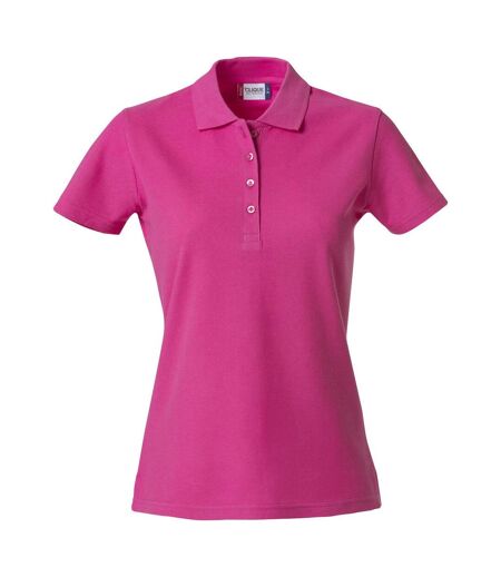 Clique Womens/Ladies Plain Polo Shirt (Bright Cerise) - UTUB420