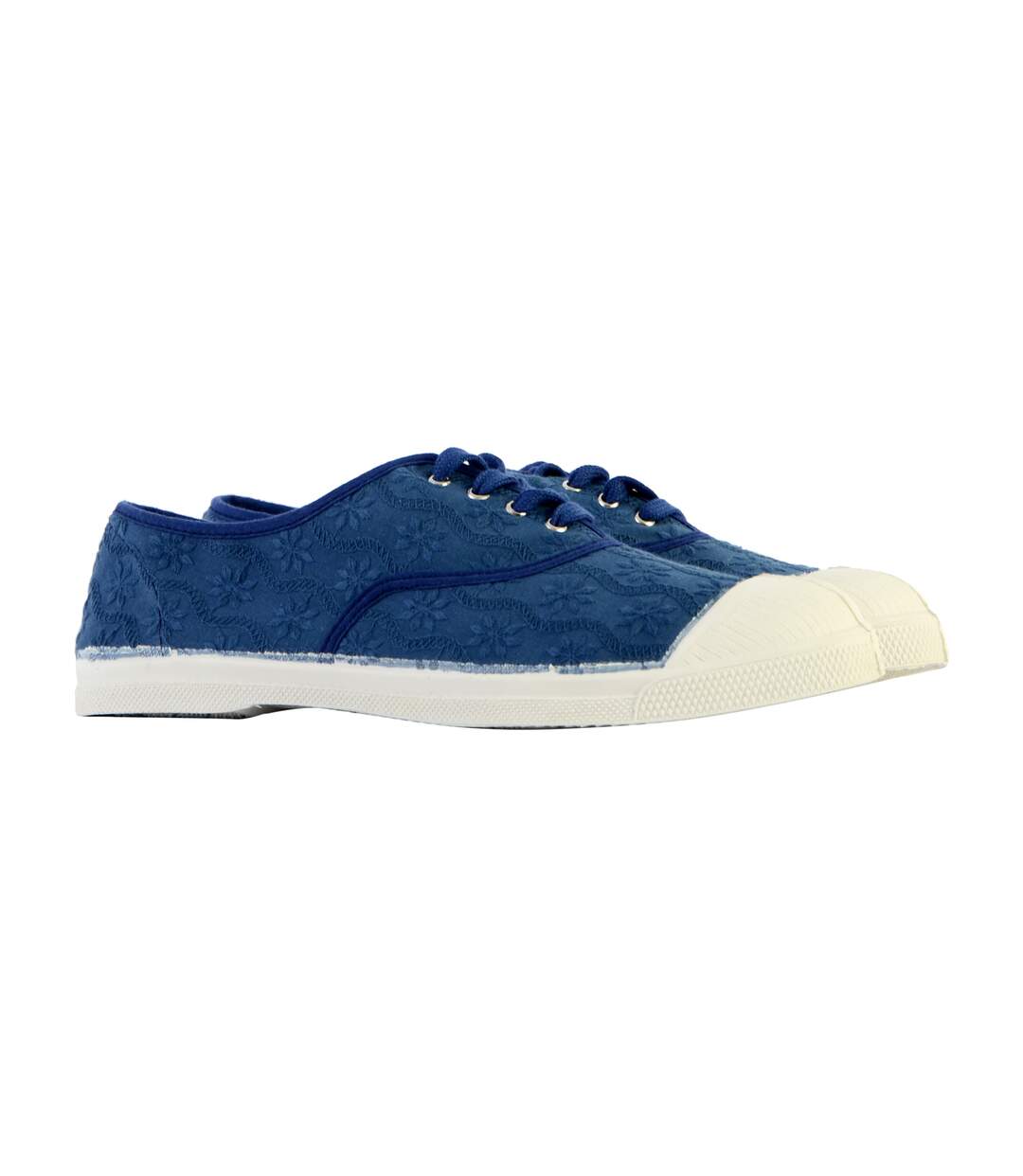Tennis à Lacets Bensimon Broderie Anglaise-3