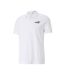 Polo blanc homme puma essential - l-1