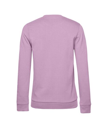 Sweat Femme Rose Bonbon B&C