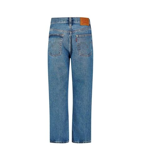 Womens/ladies 501 Straight Leg Ankle Grazer Jeans Must Be Mine Levis