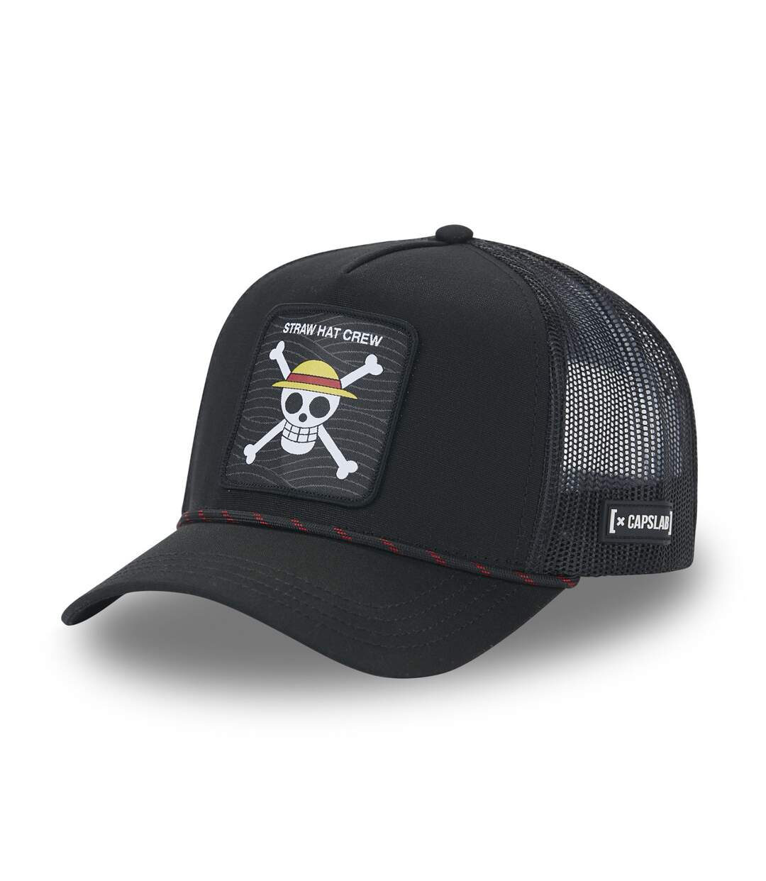 Casquette trucker avec filet One Piece Skull Capslab-1