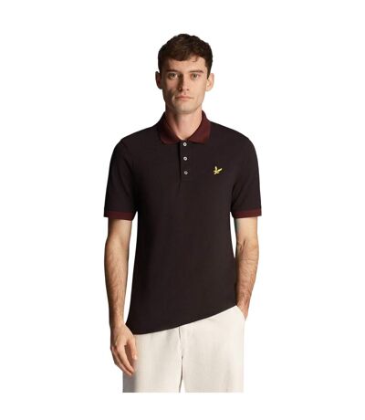 Polo Motif Tonal Homme Noir Lyle & Scott