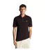 Polo Motif Tonal Homme Noir Lyle & Scott-1