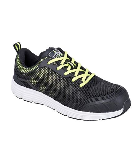 Portwest Mens Steelite Tove Safety Trainers (Black/Green) - UTPW246