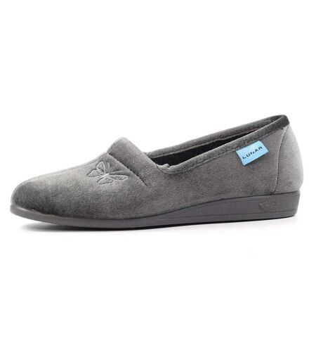 Chaussons Femme Gris Lunar