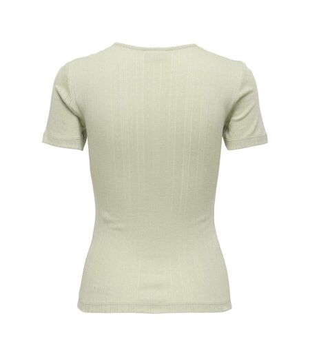 T-Shirt vert femme jdy salsa