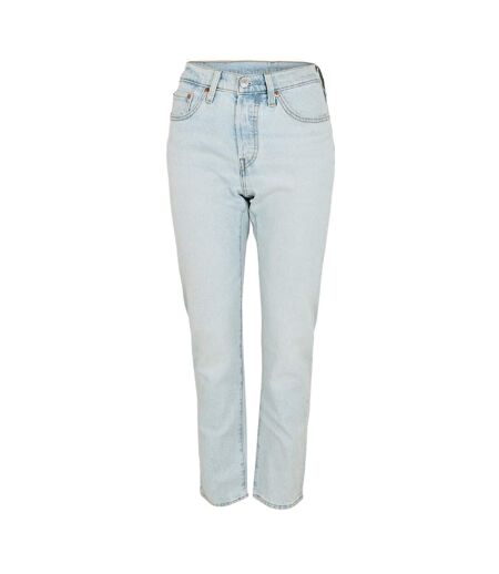 Womens/ladies 501 5 Pockets Straight Leg Jeans Stepped Away Levis