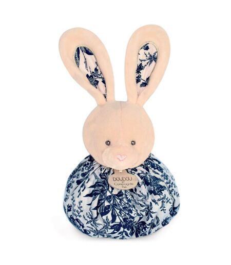 Doudou boule polyester collection LES PETITS FUTÉS Lapin blanc