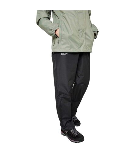 Womens/ladies Horizon Logo All Weather Trousers Black Gelert