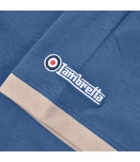 T-shirt Homme Bleu Sombre Lambretta