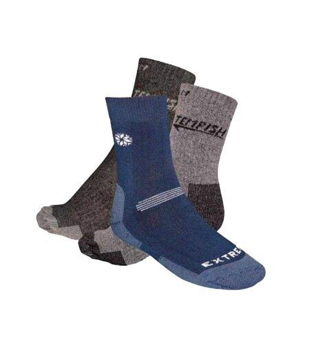 Chaussettes De Sport All Seasons Adulte Marron Bleu Marine Foncé Gris Pierre Argenté Tempish
