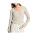 Pull beige clair femme morgan moove-1