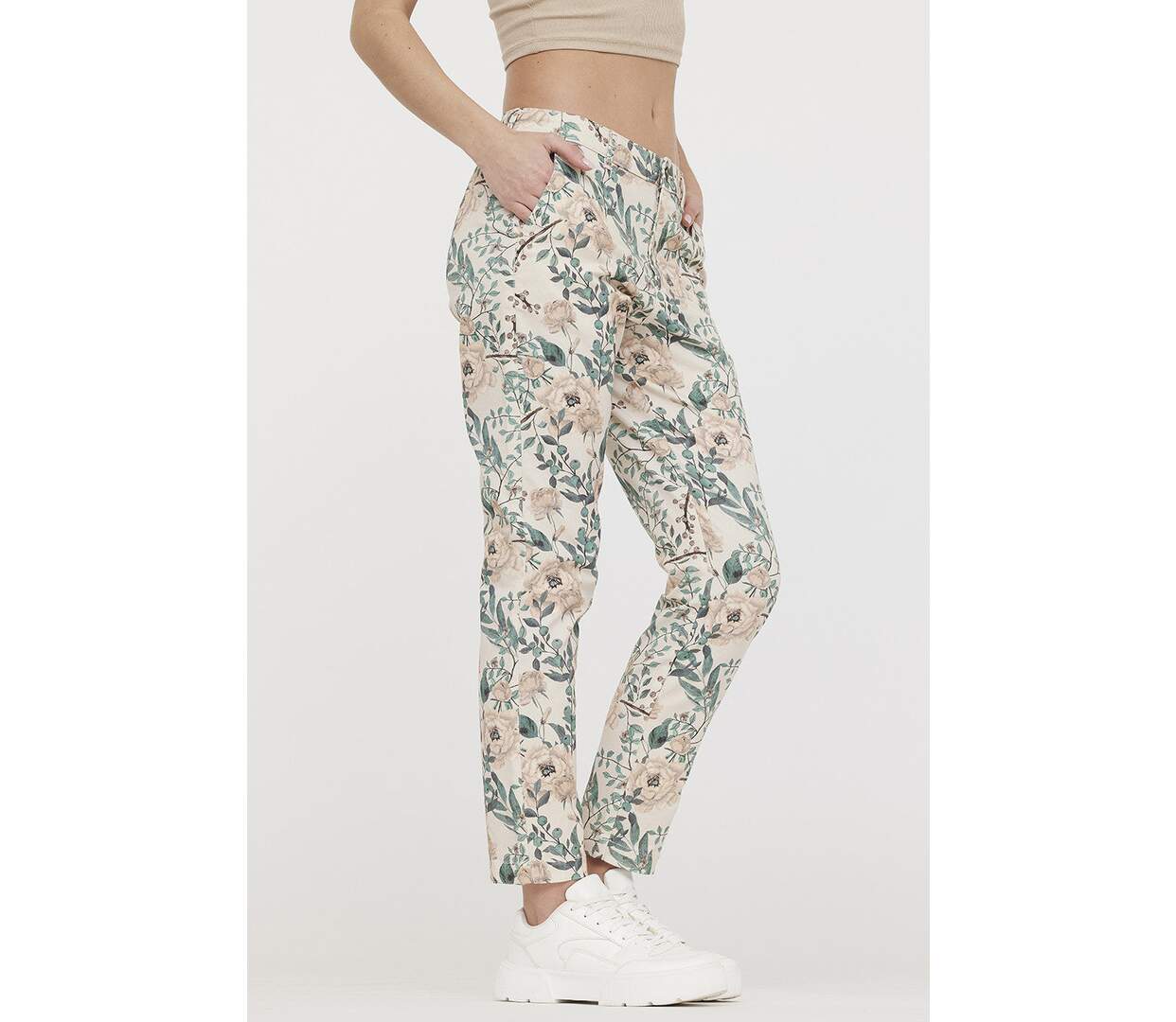 Pantalon JEMILA Cream-3