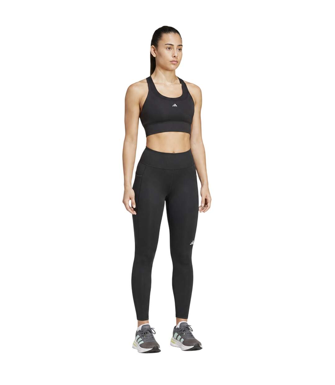 Legging 7/8 Own The Run Femme Noir Adidas-1