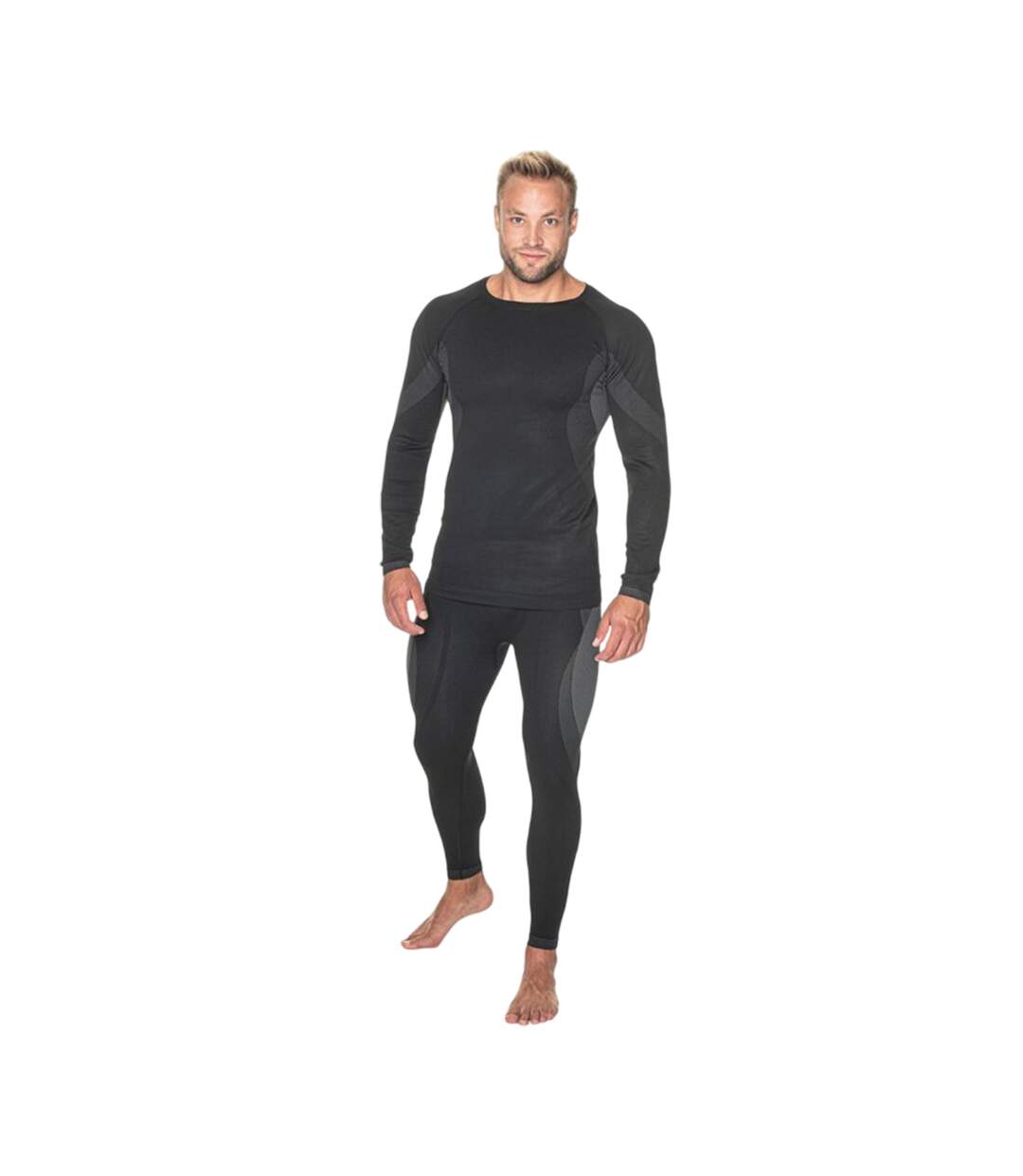 Ensemble Thermique Homme Noir Promostars-1