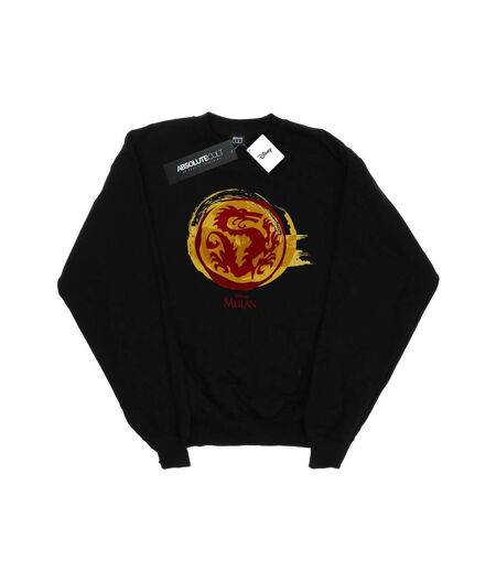 Disney - Sweat MULAN COURAGE DRAGON SYMBOL - Femme (Noir) - UTBI14044