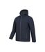 Mens reykjavik softshell windproof jacket marine Mountain Warehouse