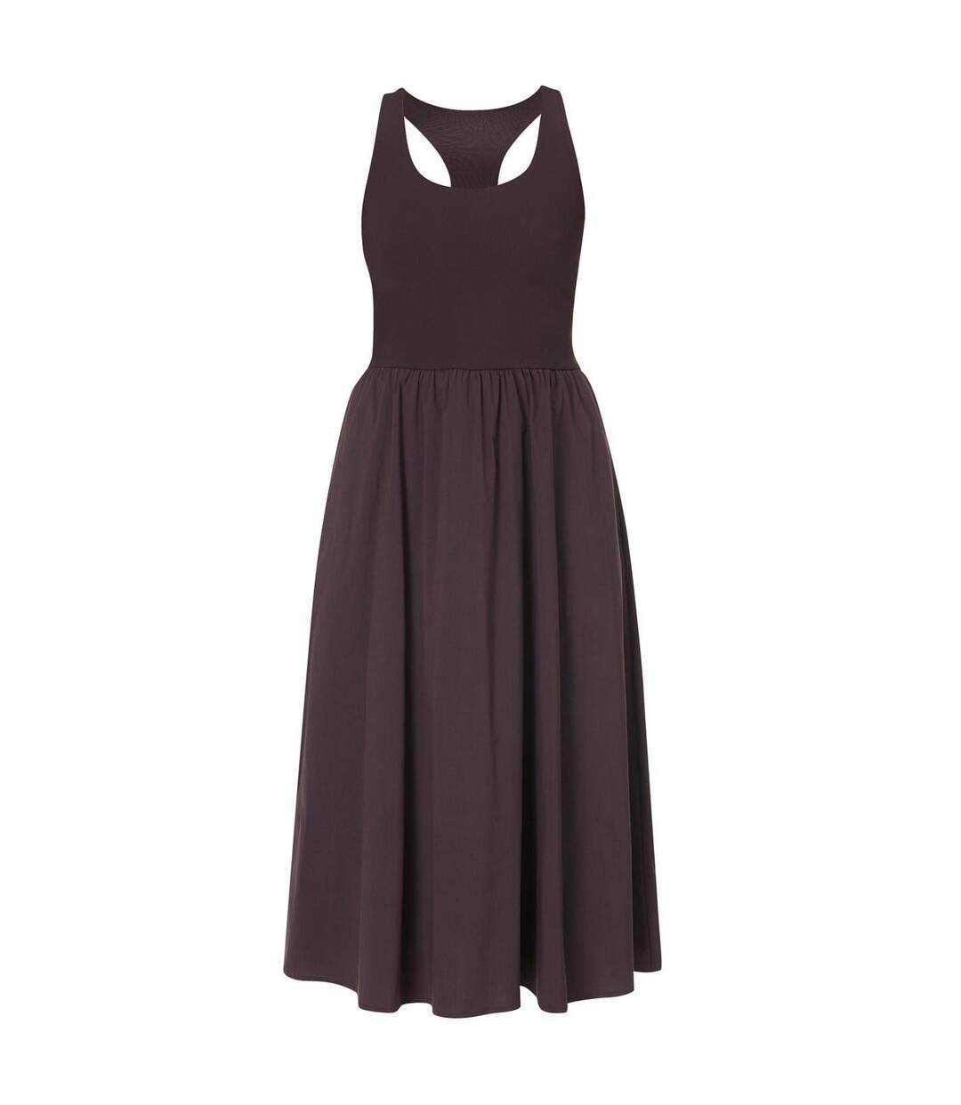 Robe Mi-longue Femme Marron Sweaty Betty-2
