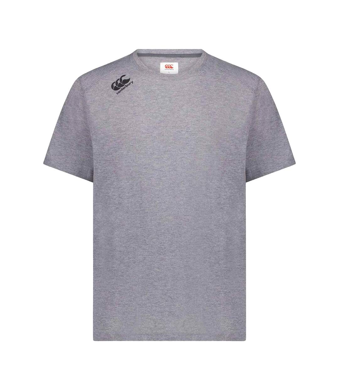 T-shirt Motif/style Logo Tempo Adulte Gris Chiné Canterbury-2