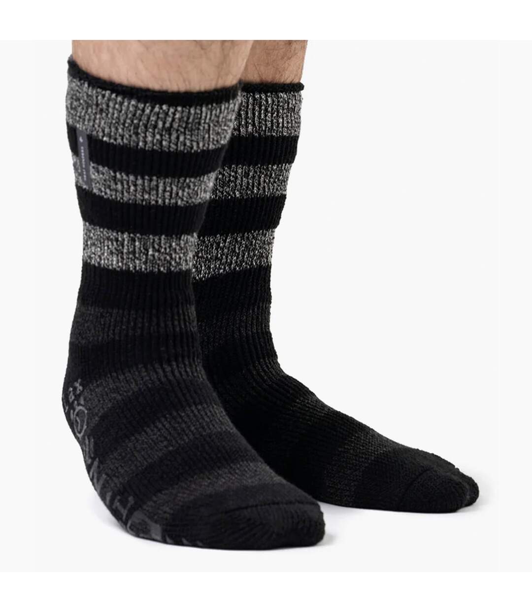 Chaussettes de Lit Homme Thermiques Antidérapantes-8
