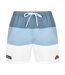 Maillot de bain Blanc/Marine Homme Ellesse Cielo - L