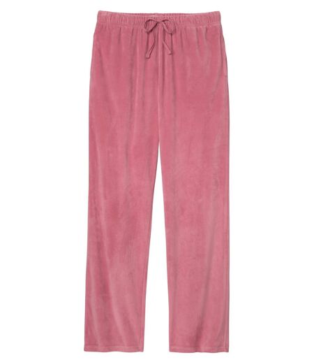 Le Pyjama Velours Fleuri