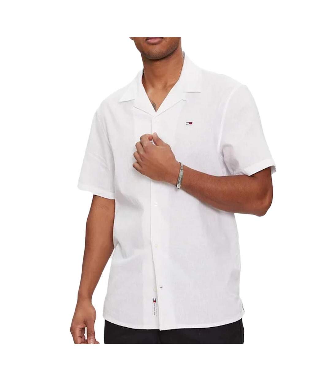 Chemise Blanche Homme Tommy Hilfiger Blend Camp - 3XL-1