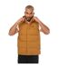 Mens Helionic Down Hooded Body Warmer Brown Adidas-2