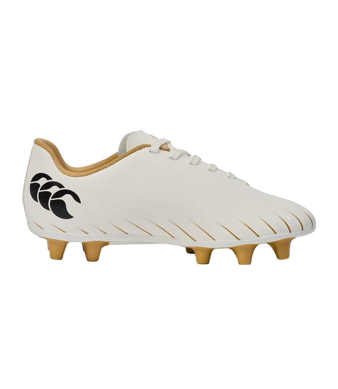 Unisex Adult Speed Falcon Team Firm Ground Rugby Boots White Canterbury-2