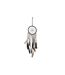 Attrape-Rêves Ethnique Plumes 55cm Noir-1