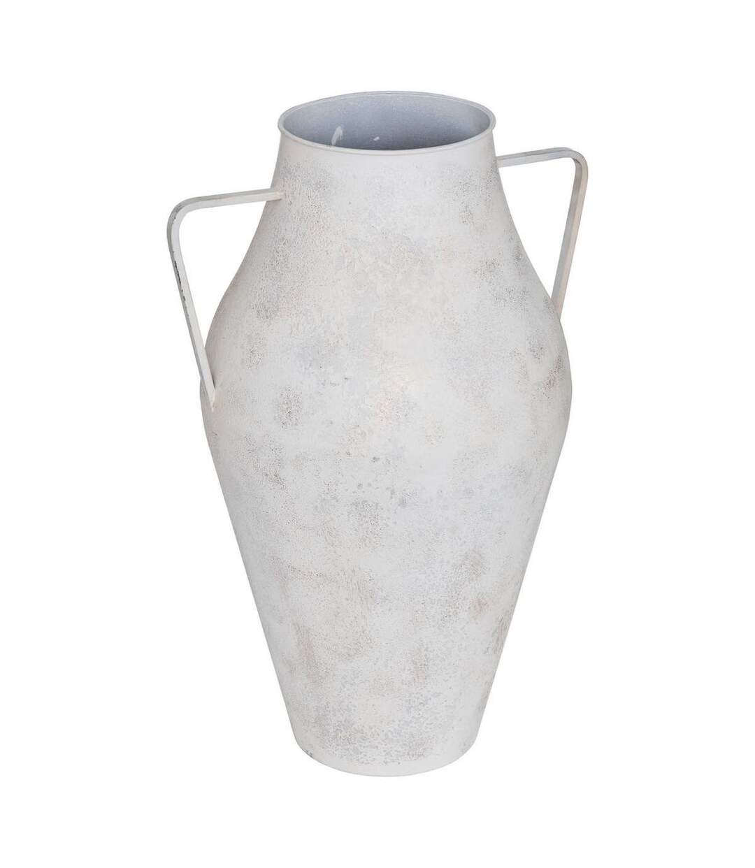 Vase Déco en Métal Glady 58cm Gris-1