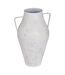 Vase Déco en Métal Glady 58cm Gris-1