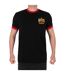 T-shirt Motif/style Emblème Manchester Homme Noir Fan Originals-1