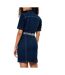 Robe bleu foncé femme kaporal brat-2