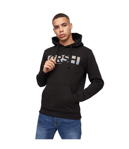 Sweat À Capuche Sullivan Homme Noir Crosshatch