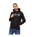 Sweat À Capuche Sullivan Homme Noir Crosshatch-4