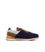 Baskets marine/camel/jaune homme pepe jeans london-2