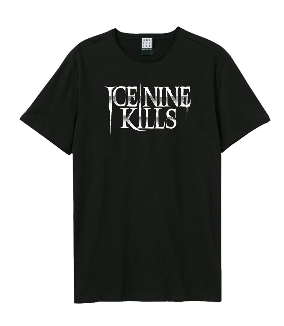 T-shirt welcome to horrorwood adulte noir Amplified-1