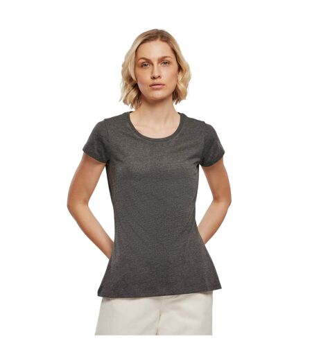 T-shirt Basique Pour Femmes/femmes Charbon De Bois Build Your Brand