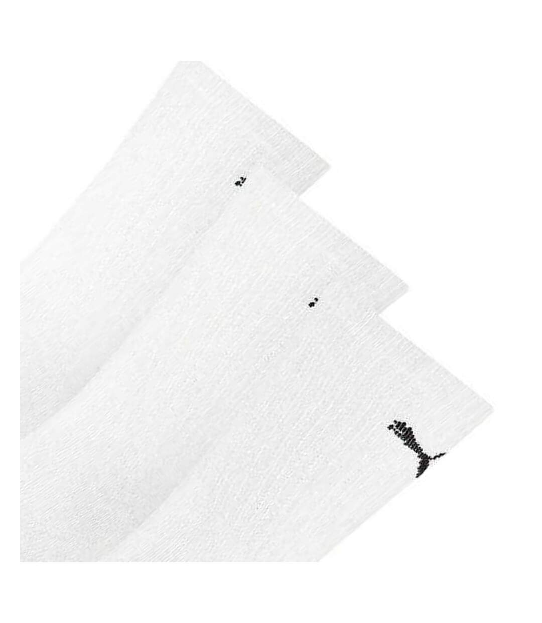 Lot De 3  Chaussettes Sport Adulte Blanc Puma-3