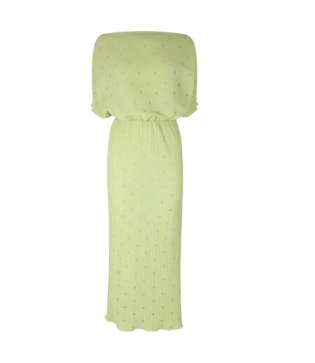 Robe Longue Femme Vert Never Fully Dressed