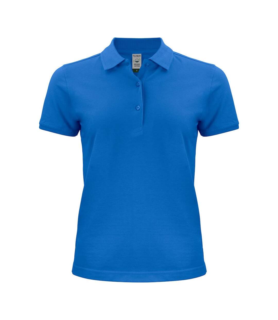 Clique Womens/Ladies Cotton Polo Shirt (Royal Blue)