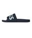 Claquettes Motif/style Logo Aryeh Homme Bleu Marine Sombre Blanc Boss-3