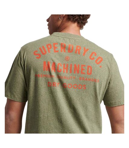 T-shirt Kaki Homme Superdry Workwear - 3XL