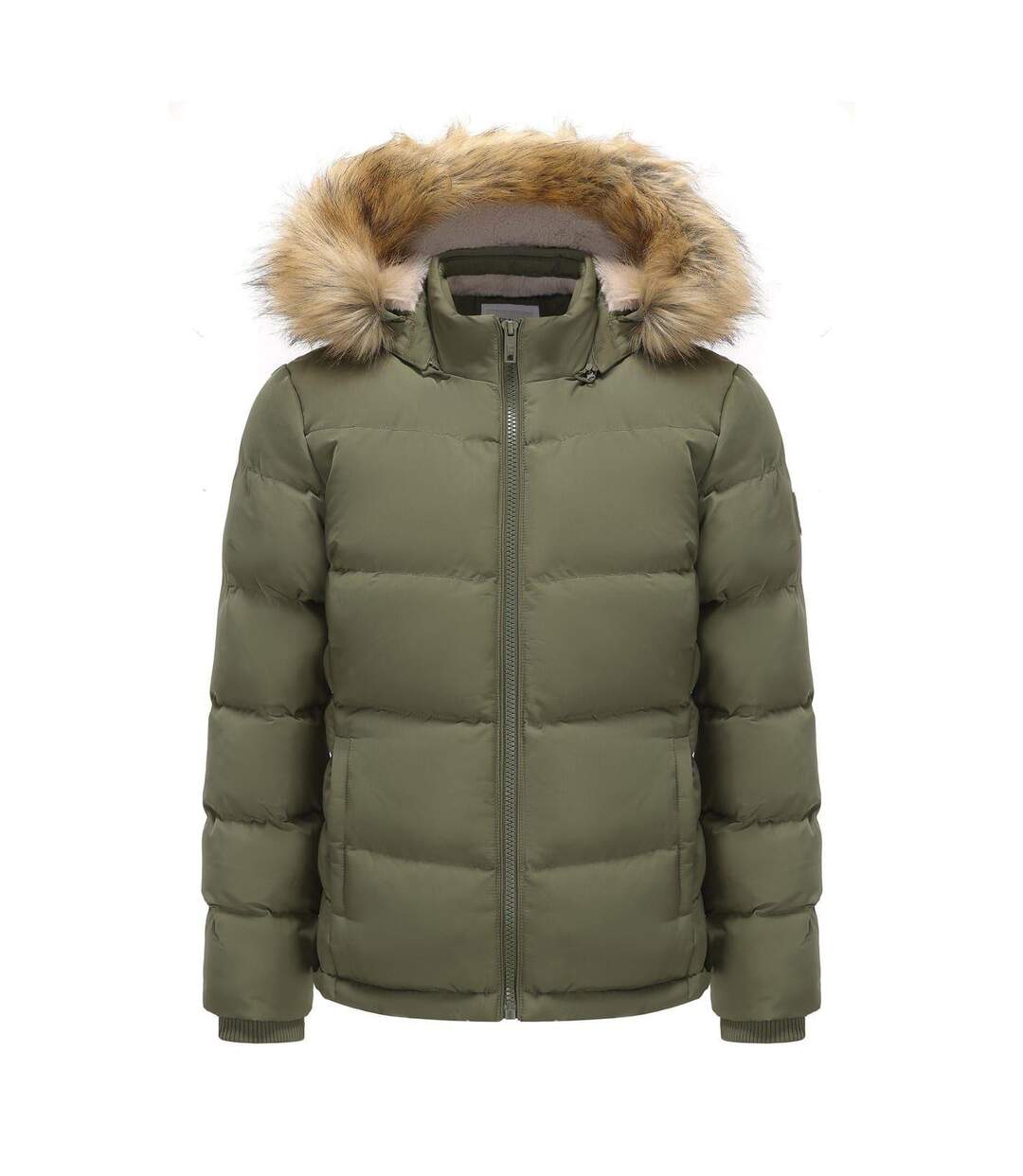 Doudoune Bubble Femme Vert Kaki SoulCal-1