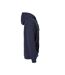 Unisex Adult Classic Full Zip Hoodie Dark Navy Clique-4